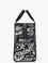 The Punk Scribble Canvas Medium Tote Bag black multi